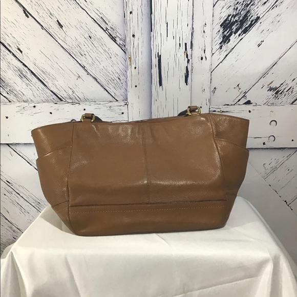 Coach Purse Tan/Brown in Like New Condition - Picture 2 of 8